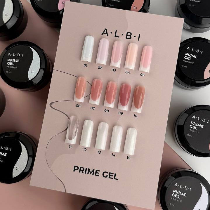 Prime Gel ALBI — nouvelle génération de gels de construction pour prothésiste ongulaire