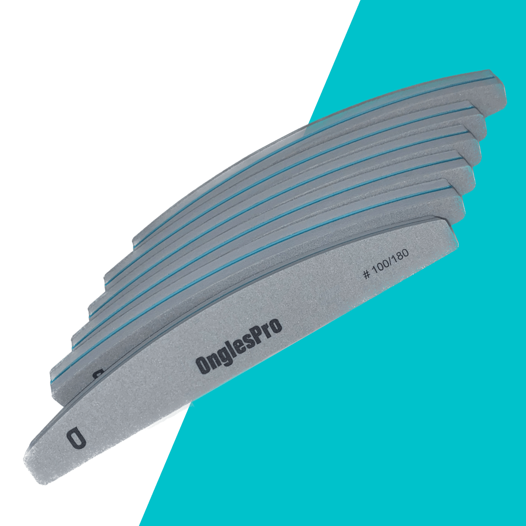 Buffer OnglesPro forme lune #100/180 - ONGLES PRO