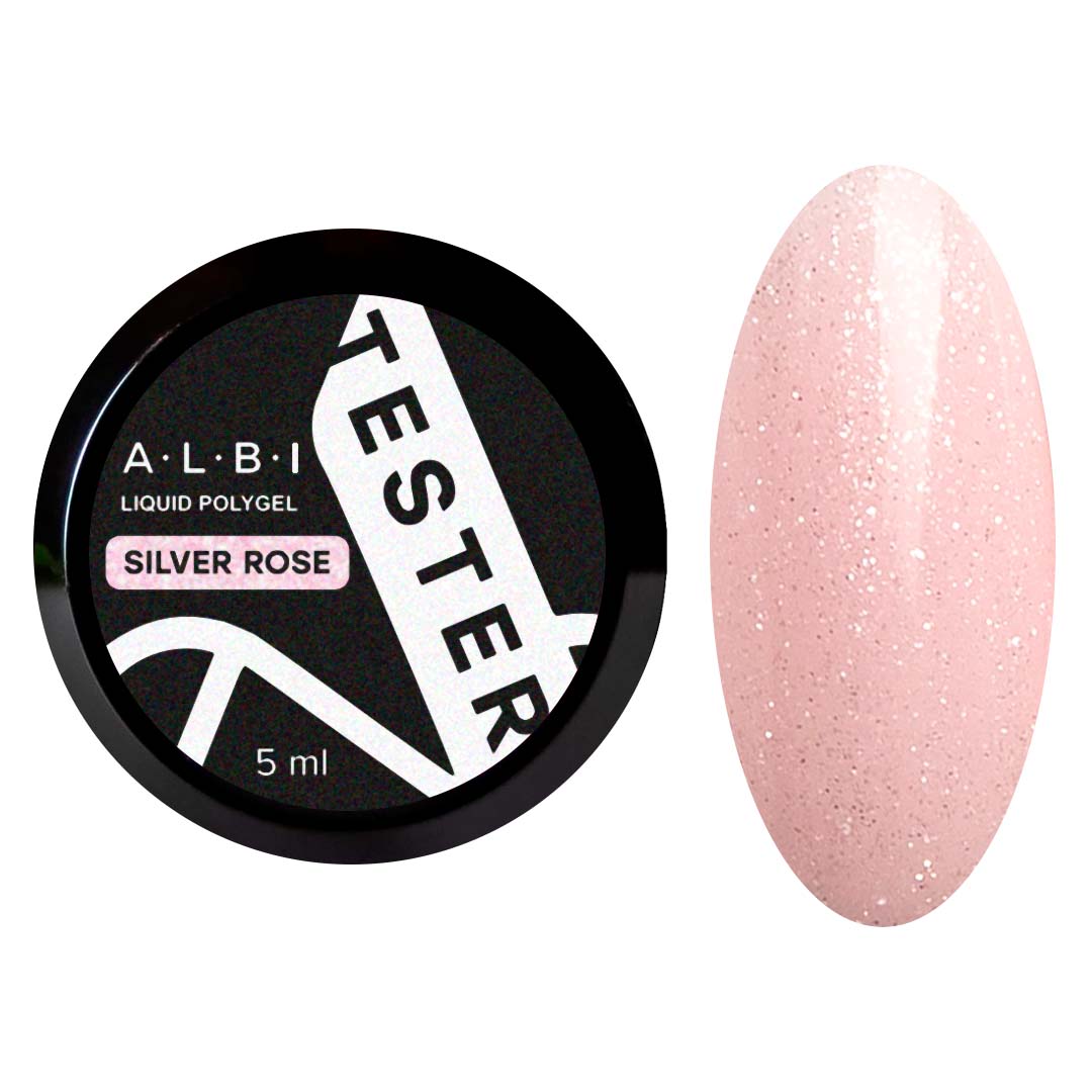 Polygel liquid Albi Silver Rose - ONGLES PRO