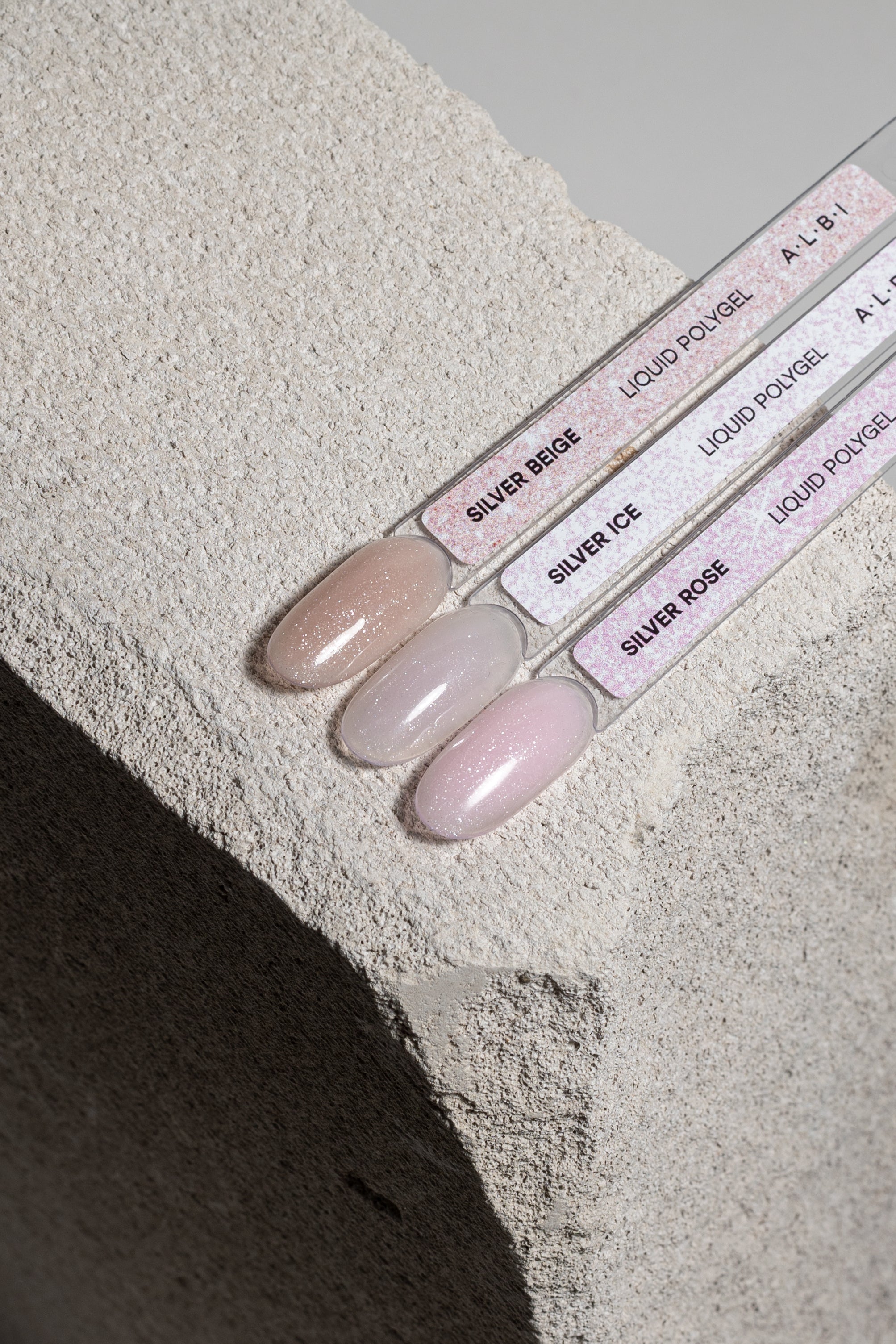 Polygel liquid Albi Silver Rose - ONGLES PRO