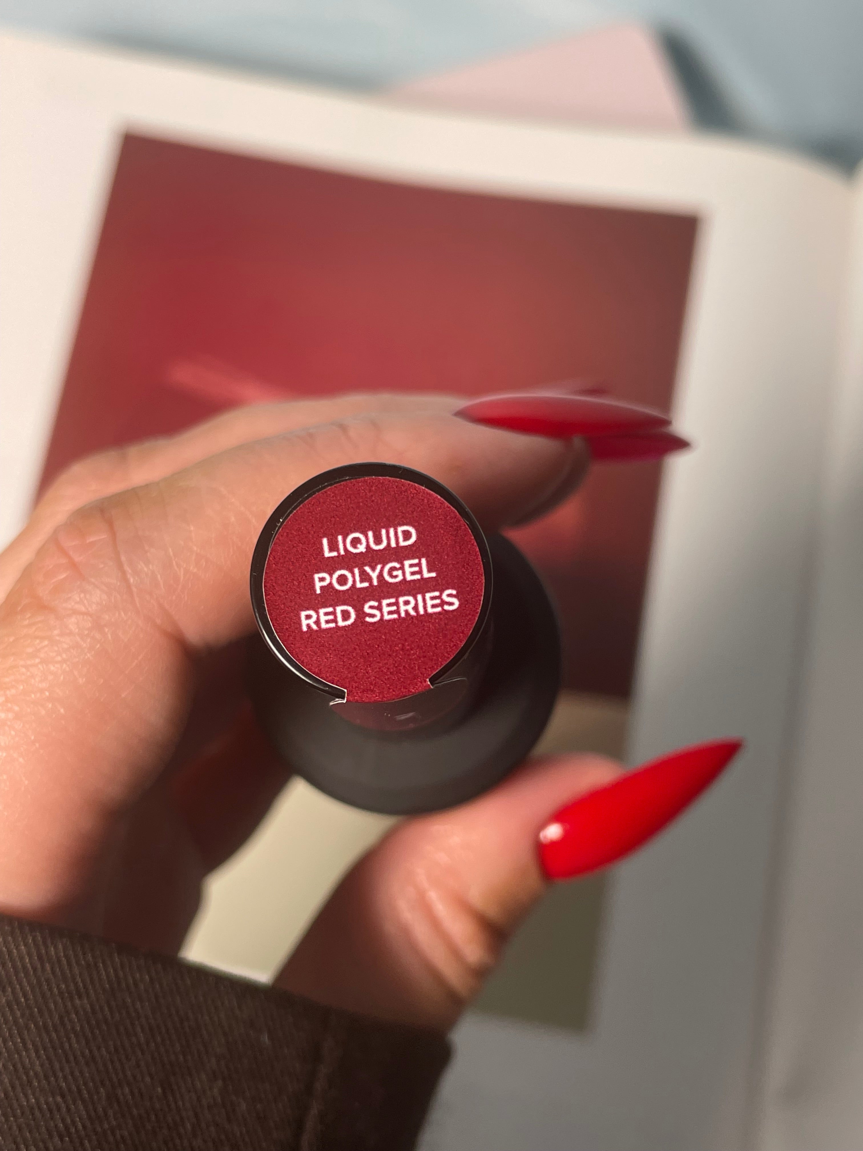 Polygel liquid Red Serie 2 - ONGLES PRO