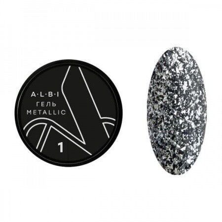 Vernis semi permanent Albi Metallic 1 - ONGLES PRO