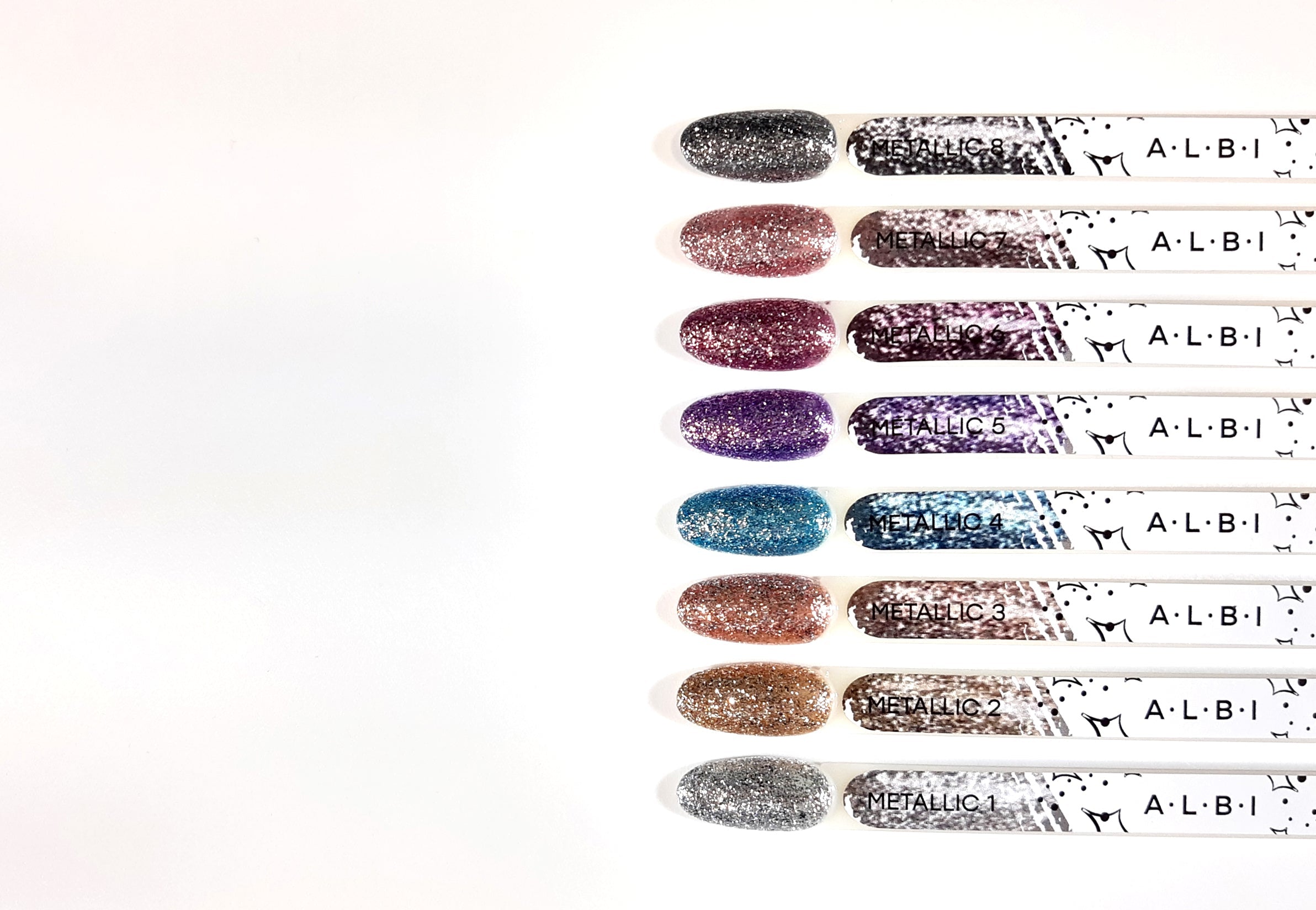 Vernis semi permanent Albi Metallic 5 - ONGLES PRO