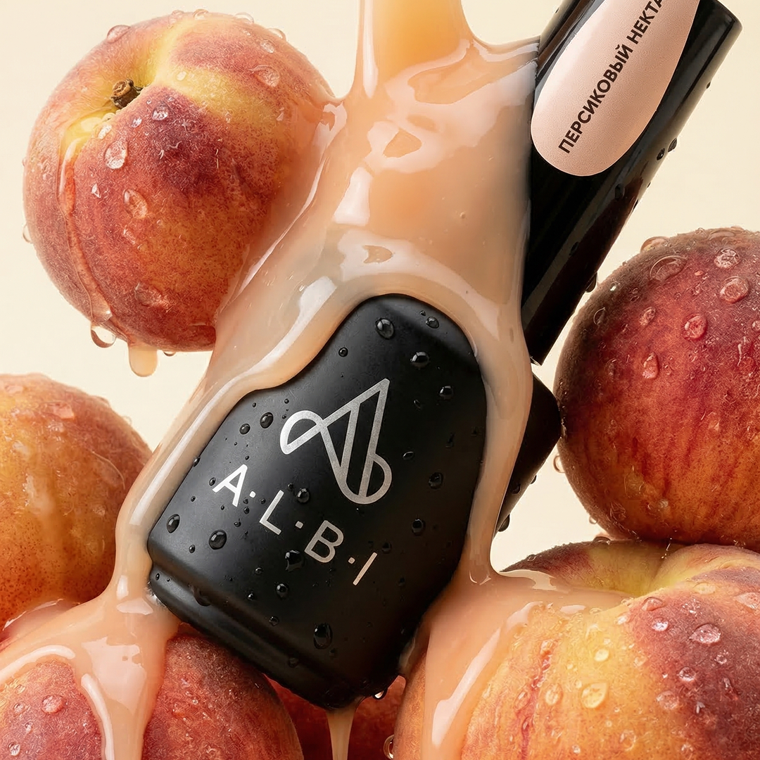 Peche Satin Albi Polygel liquide Ongles Pro