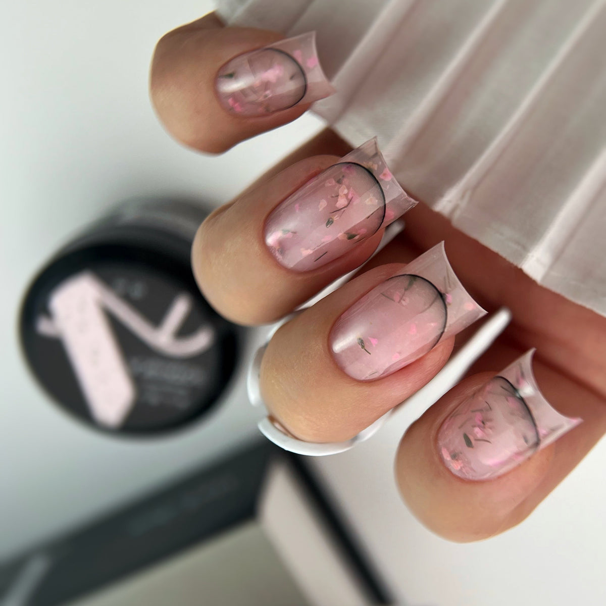 gel rosy botanica ongles pro albi