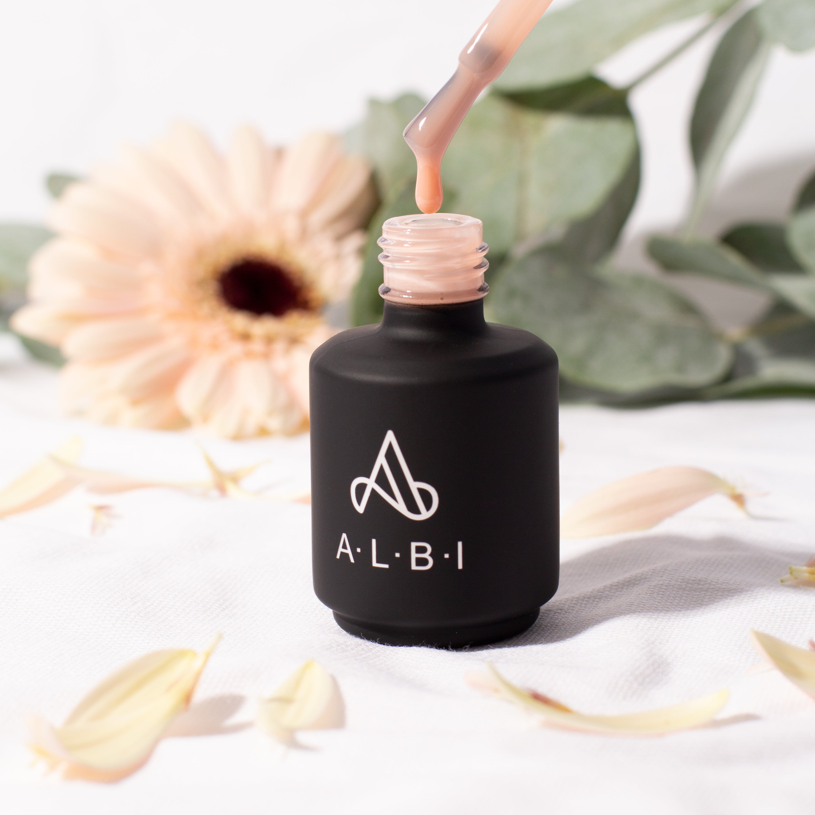 Polygel liquide ALBI — l'allié gagnant de la prothésiste ongulaire, disponible chez Ongles Pro