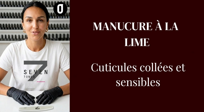COMMENT NETTOYER DES CUTICULES COLLÉES ET SENSIBLES ?