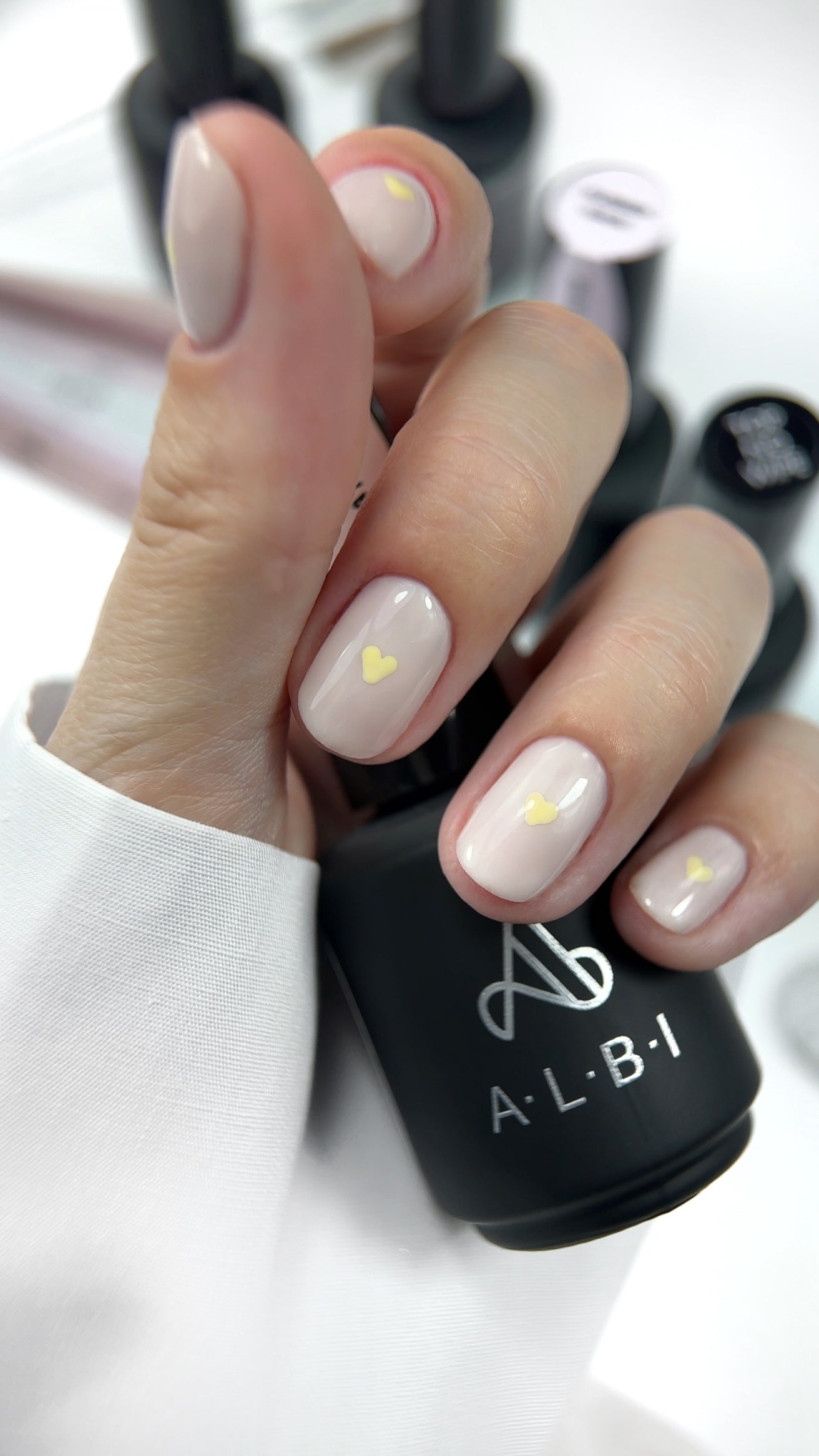 Base Rubber Albi Clean Girl – Base de Renfort Colorée