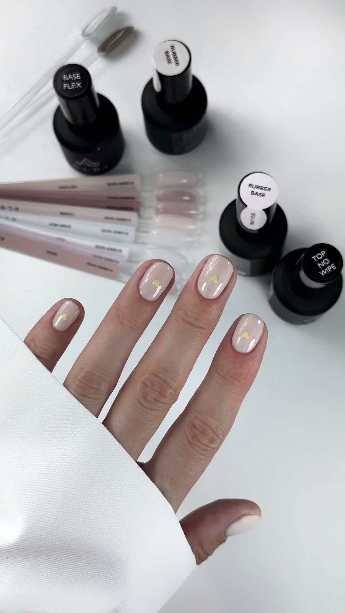 Base Rubber Albi Clean Girl – Base de Renfort Colorée