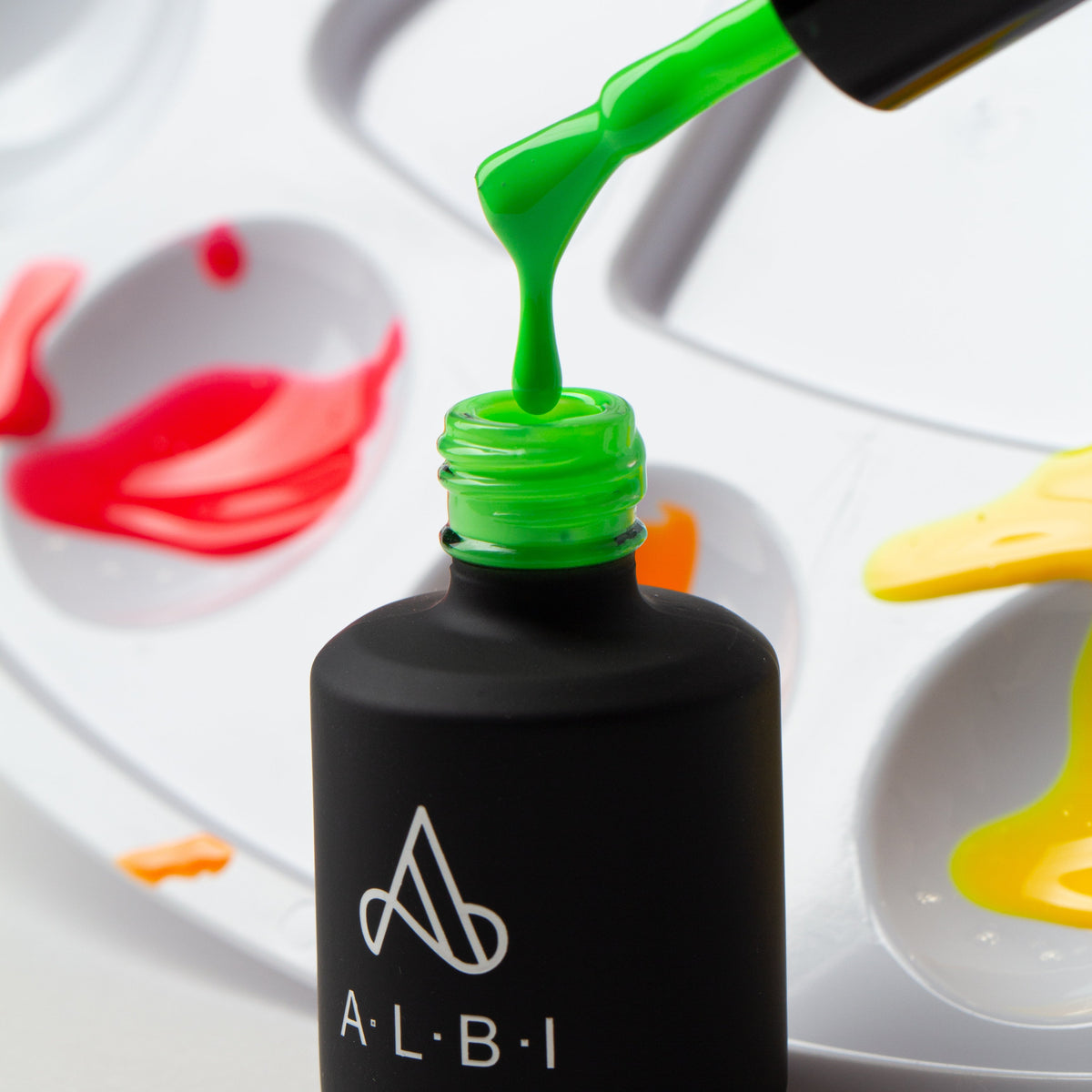Base Rubber Neon Lime - ONGLES PRO