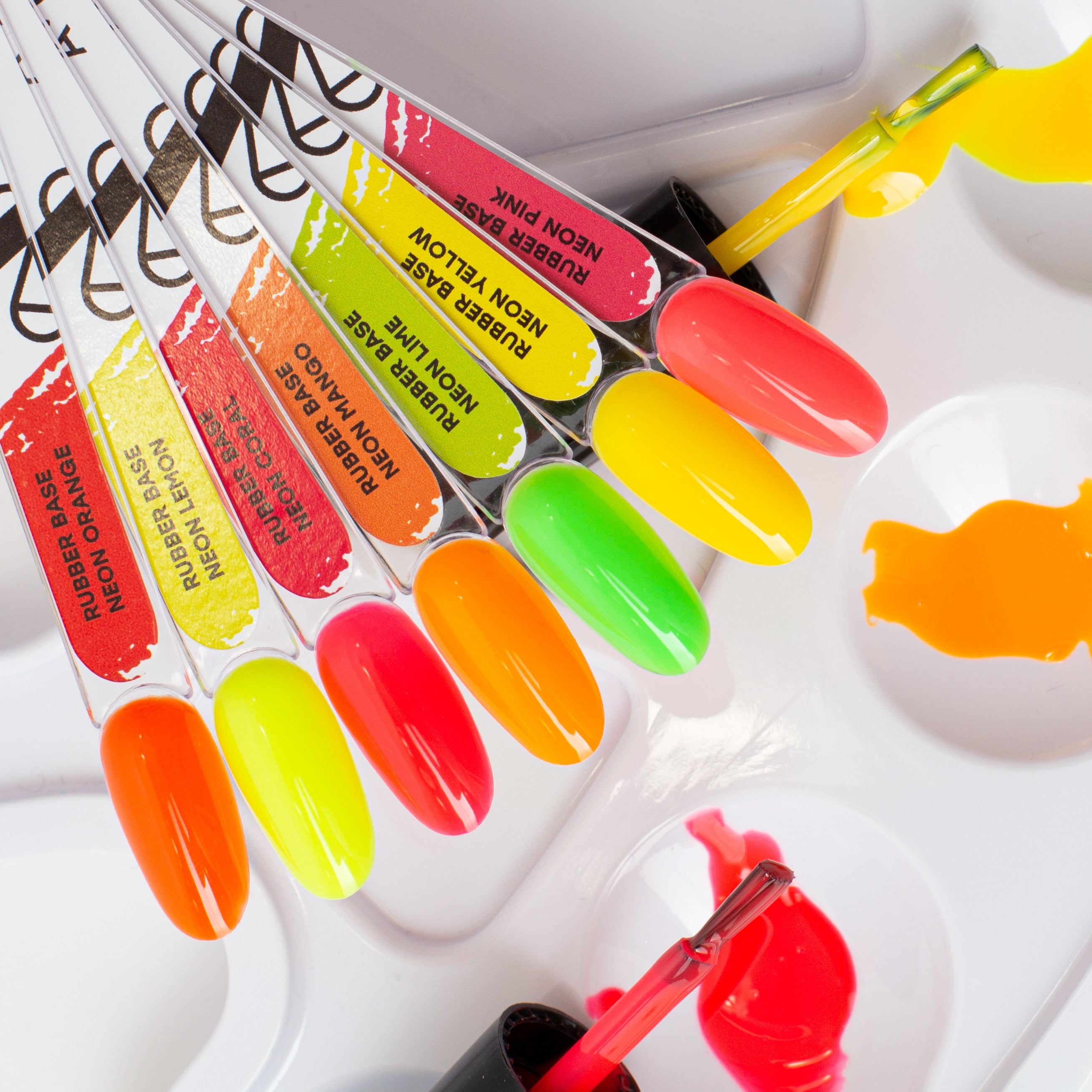 Base Rubber Neon Lime - ONGLES PRO