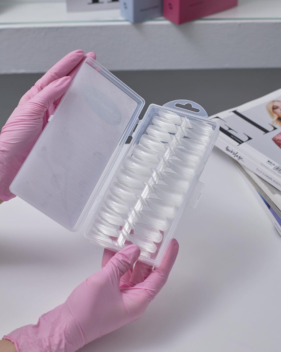 Capsules Américaines Gel x 240 Albi Stiletto - ONGLES PRO
