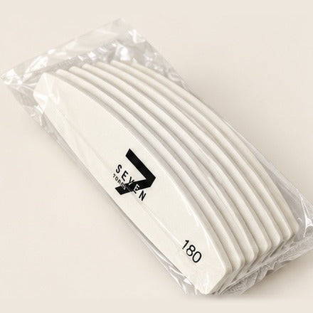 Pack de buffers sur mousse grain 180 Seven Tones dans son sachet plastique scellé