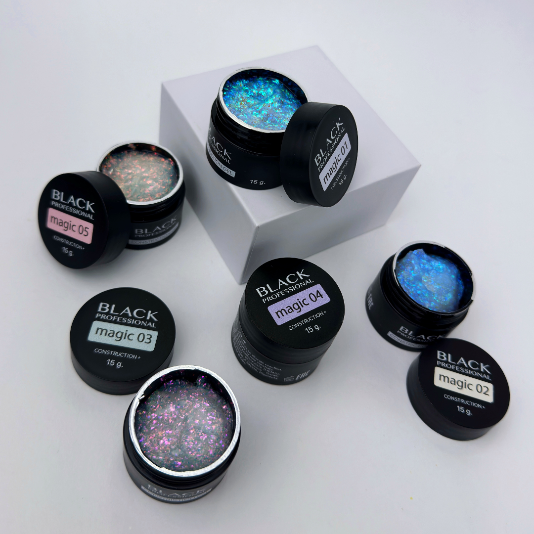 gel magic black - ongles pro