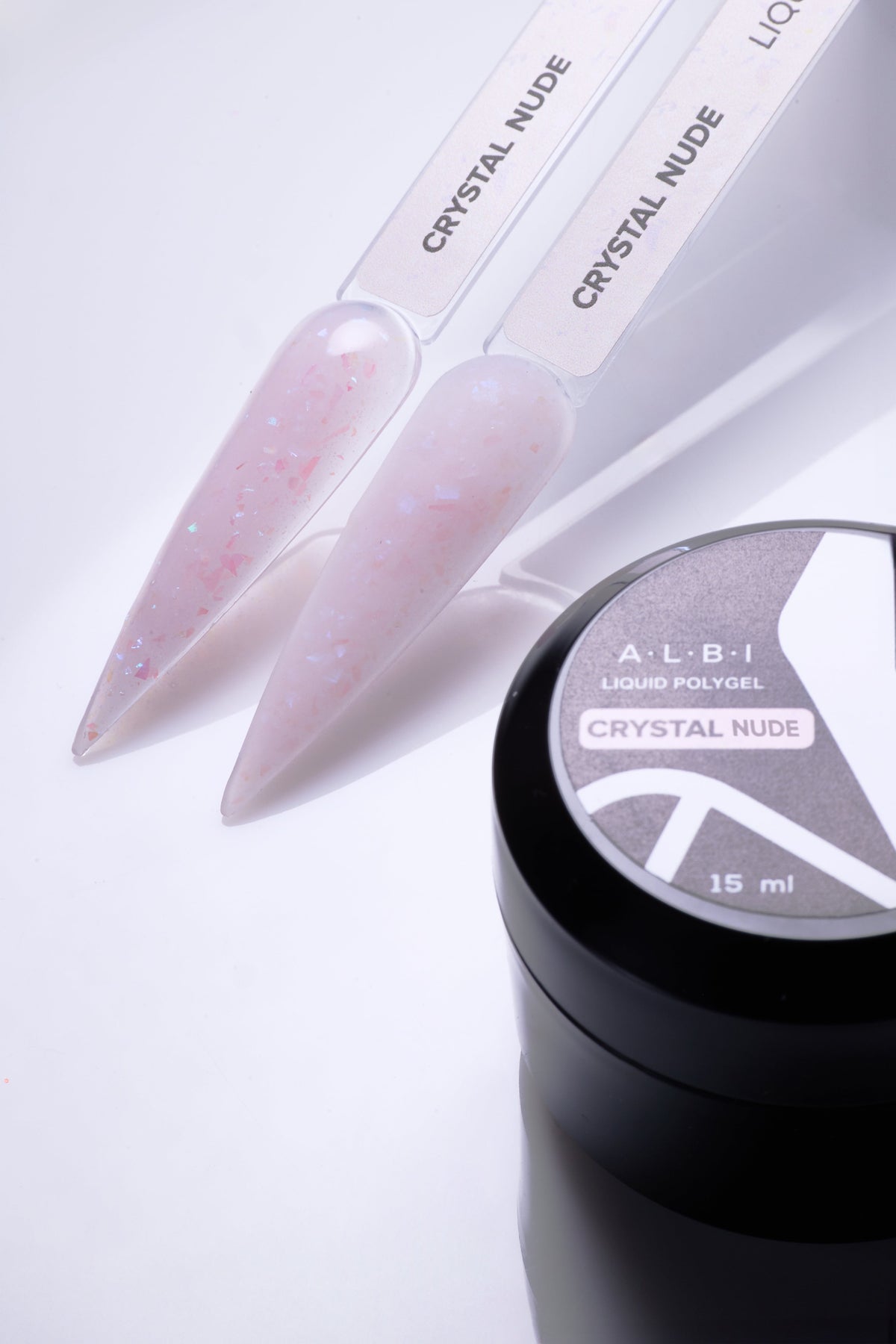 Polygel liquid Albi Crystal Nude - ONGLES PRO