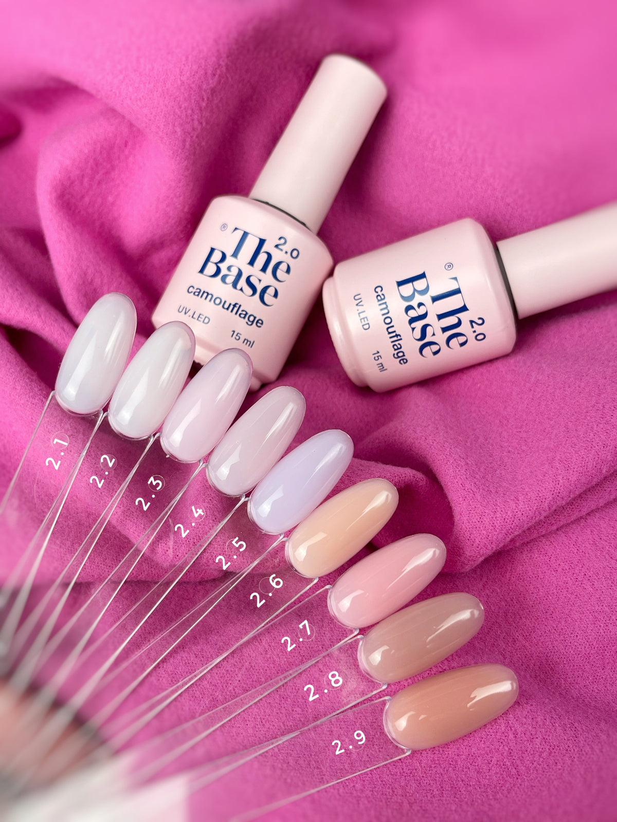 The Base 2.1 Base Camouflage - ONGLES PRO