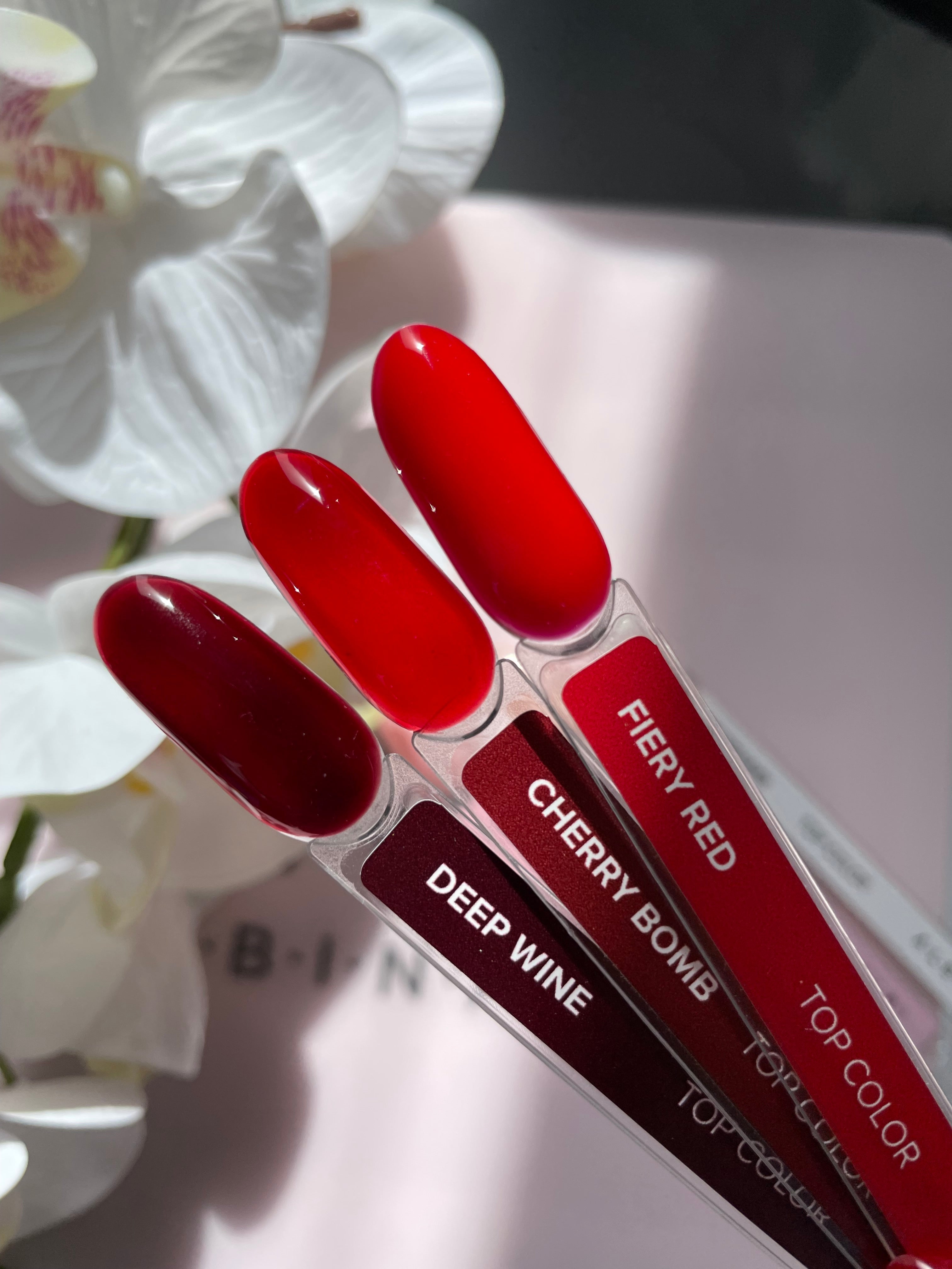 Top Color Fiery Red - ONGLES PRO