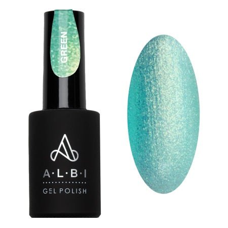Vernis semi permanent Albi Butterfly Green - ONGLES PRO