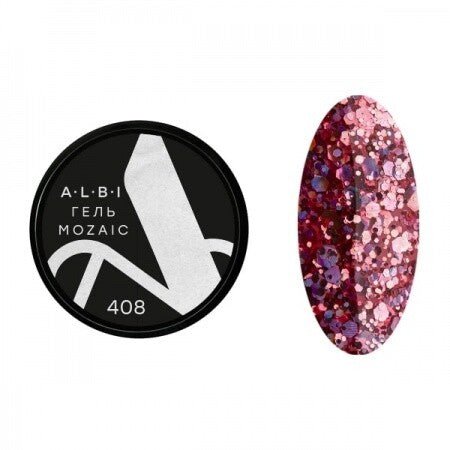 Vernis semi permanent Albi Mozaïc 408 * - ONGLES PRO