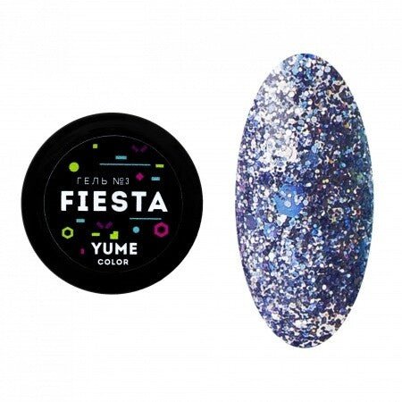 Vernis semi permanent Yume Fiesta 3 - ONGLES PRO