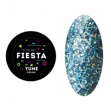 Vernis semi permanent Yume Fiesta 4 - ONGLES PRO