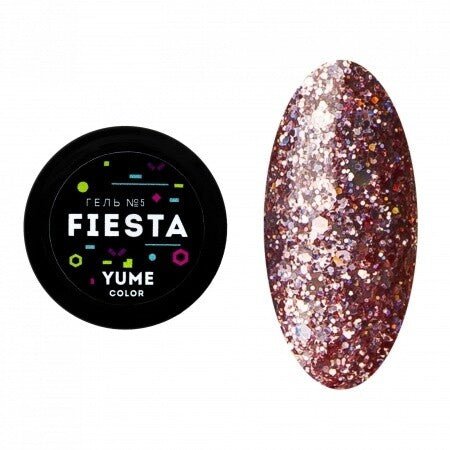 Vernis semi permanent Yume Fiesta 5 - ONGLES PRO